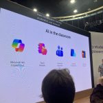 Kuva Microsoftin kolutustapahtumasta. 