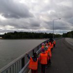 Retki Ekvallaan kävellen.
