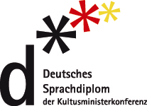 Saksan DSD-kielitutkinnon logo ja linkki sivulle