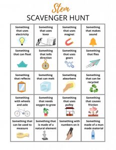 STEM-Scavenger hunt