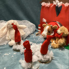 Joulun taikaa eskareiden animaatioprojekteissa