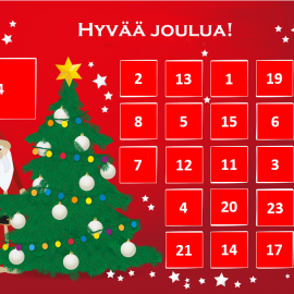 Varhaiskasvatuksen ja esiopetuksen joulukalenteri 2025